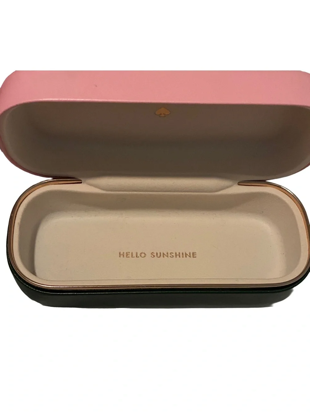Kate Spade New York Pink Hard Shell Eyeglasses Case